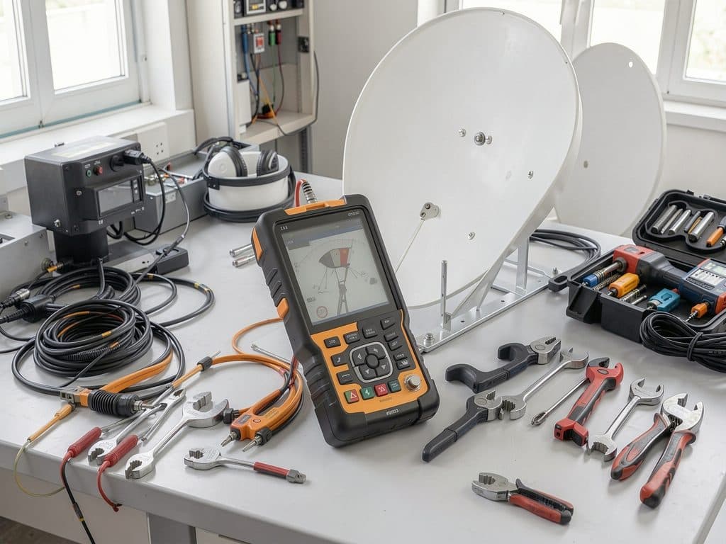 Equipo de última generación para la instalación de antenas en Ourense